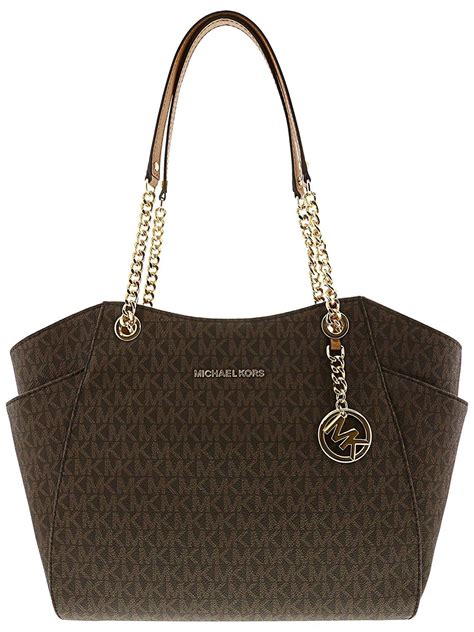 michael kors jet set travel lg chain gold|michael kors tote bag.